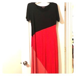 Short Sleeve Maxi Dress